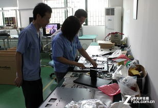 樣品研發室 平板電視 液晶電視新聞 中關村在線